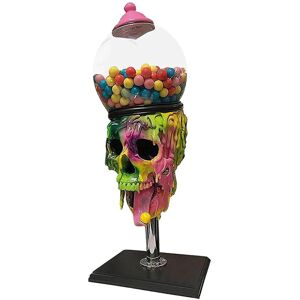 Unbranded Halloween Bubble Gum Machine Colorful Skull Candy Dispenser Home Decoration Unbranded Halloween Bubble Gum Machine Colorful Skull Candy Dispenser Home Decoration