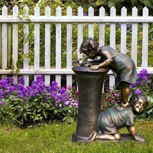 YETP STAR (B) Crafts Statues Garden Ornaments Outdoor Decor Kissing Kids Boy and Girl Stat YETP STAR (B) Crafts Statues Garden Ornaments Outdoor Decor Kissing Kids Boy and Girl Stat