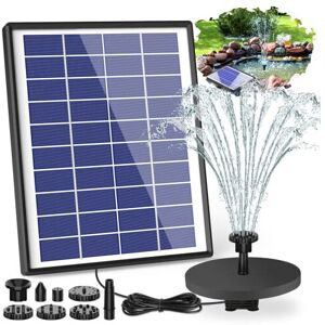 AISITIN 65W Solar Fountain Pump with1500mAh Battery Solar Water Pump Floating Fountain 6 AISITIN 65W Solar Fountain Pump with1500mAh Battery Solar Water Pump Floating Fountain 6