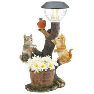 SKESRJTOP (B) Solar Garden Squirrel Statue Ornament Animal Light Cat Climbing Lawn Lamp De SKESRJTOP (B) Solar Garden Squirrel Statue Ornament Animal Light Cat Climbing Lawn Lamp De