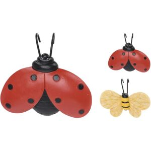 Carousel Ladybird & Butterfly Plant Pot Hugger Resin Bug Garden Flower Pot Hanger Carousel Ladybird & Butterfly Plant Pot Hugger Resin Bug Garden Flower Pot Hanger