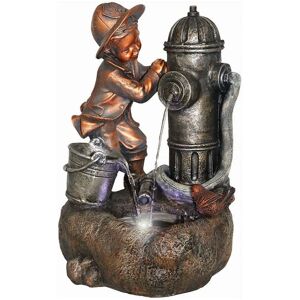 GEEZY - Fire Hydrant Boy - LED - Water Fountain GEEZY - Fire Hydrant Boy - LED - Water Fountain