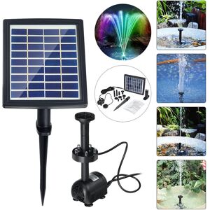 Unbranded Solar Powered LED Fountain Pump for Ponds, Pools & Bird Baths - Floating, 220 L/ Unbranded Solar Powered LED Fountain Pump for Ponds, Pools & Bird Baths - Floating, 220 L/