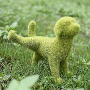 Unbranded (C) Puppy Garden Statue Flocked Dog Decor Courtyard Sculpture For Patio Yard Law Unbranded (C) Puppy Garden Statue Flocked Dog Decor Courtyard Sculpture For Patio Yard Law