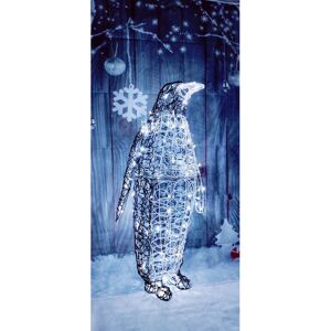 Premier Soft Acrylic LED Christmas Penguin White LED Light Up Figure 90cm Premier Soft Acrylic LED Christmas Penguin White LED Light Up Figure 90cm
