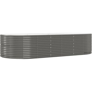 (Grey, 291 x 140 x 68 cm (L x W x H)) vidaXL Garden Planter Patio Flower Pot Rai (Grey, 291 x 140 x 68 cm (L x W x H)) vidaXL Garden Planter Patio Flower Pot Rai