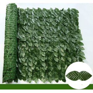 nobrand (100X300cm, Dark Green Dill) 50X200cm Artificial Ivy Hedge Green Leaf Fence Pane nobrand (100X300cm, Dark Green Dill) 50X200cm Artificial Ivy Hedge Green Leaf Fence Pane