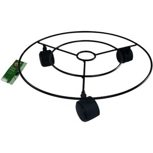 Merchant Ambassador 25cm Round Plant Pot Caddy Black Pot Mover With Castor Wheels 10 Inch Merchant Ambassador 25cm Round Plant Pot Caddy Black Pot Mover With Castor Wheels 10 Inch