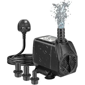 Unbranded 60w Submersible Pump, 800gph 3000l/h Ultra-quiet Fountain Water Pump, Detachable Unbranded 60w Submersible Pump, 800gph 3000l/h Ultra-quiet Fountain Water Pump, Detachable