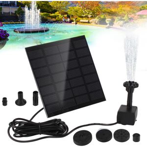 Unbranded DIY Solar Fountain Pump with 6 Nozzles - Solar Pond Pump for Garden, Bird Bath & Unbranded DIY Solar Fountain Pump with 6 Nozzles - Solar Pond Pump for Garden, Bird Bath &