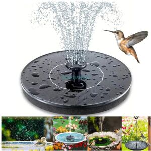 GOPLUSHTOY Solar Fountain Pump Garden Solar Powered Water Feature Solar Pond Pump with 6 No GOPLUSHTOY Solar Fountain Pump Garden Solar Powered Water Feature Solar Pond Pump with 6 No