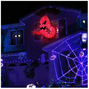 Hearttwo Halloween Inflatable Ghost with LED Light Outdoor Decorations Hearttwo Halloween Inflatable Ghost with LED Light Outdoor Decorations