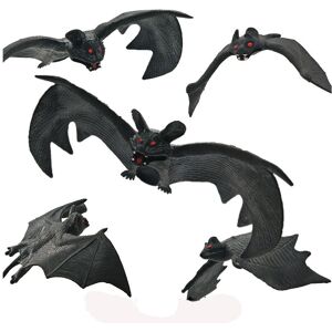 Xcsgsra 6PCS Halloween Hanging Bats Halloween Decorations 3D Bats TRIXES Xcsgsra 6PCS Halloween Hanging Bats Halloween Decorations 3D Bats TRIXES