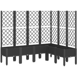 vidaXL Garden Planter with Trellis 160x120x142 cm - Garden Planter vidaXL Garden Planter with Trellis 160x120x142 cm - Garden Planter