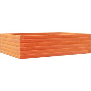 vidaXL Garden Planter Brown Pine 90x60x23 cm - Garden Planter vidaXL Garden Planter Brown Pine 90x60x23 cm - Garden Planter