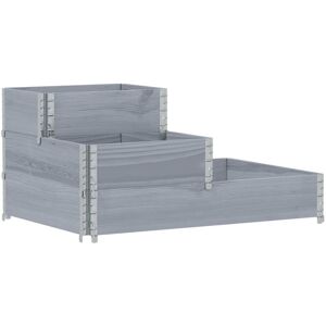 vidaXL Raised Bed Garden Planter - Garden Flower Pot, 120x80 cm vidaXL Raised Bed Garden Planter - Garden Flower Pot, 120x80 cm