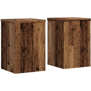 (old wood, 25 x 25 x 35 cm) vidaXL Plant Stands Garden Plant Pot Holder Flower S (old wood, 25 x 25 x 35 cm) vidaXL Plant Stands Garden Plant Pot Holder Flower S