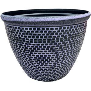 Gr8 Garden (Purple, Single) Cromarty Plant Pot 36cm Plastic Flower Planter Gr8 Garden (Purple, Single) Cromarty Plant Pot 36cm Plastic Flower Planter