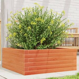 vidaXL Garden Planter Wax Brown 60x60x23 cm Solid Wood Pine - Garden Planter vidaXL Garden Planter Wax Brown 60x60x23 cm Solid Wood Pine - Garden Planter