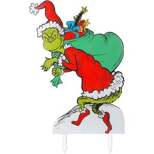 Unbranded (C) Christmas Led Light Up Grinch Sign Decoration With Stakes Yard Garden Outdoo Unbranded (C) Christmas Led Light Up Grinch Sign Decoration With Stakes Yard Garden Outdoo