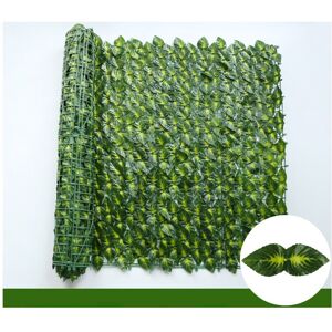 MDSRJONE (green perilla, 50X300CM) 1/3M Artificial Ivy Hedge Fence Panels Green Faux Ivy MDSRJONE (green perilla, 50X300CM) 1/3M Artificial Ivy Hedge Fence Panels Green Faux Ivy
