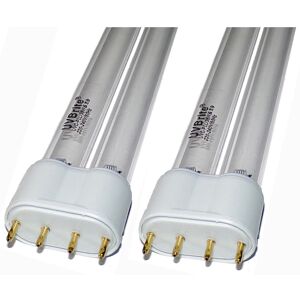 UVBrite PLL-18W/UVC 2-Pack Pond UV Lamp - Algae Destroyer for UVC Filters (253.7 UVBrite PLL-18W/UVC 2-Pack Pond UV Lamp - Algae Destroyer for UVC Filters (253.7