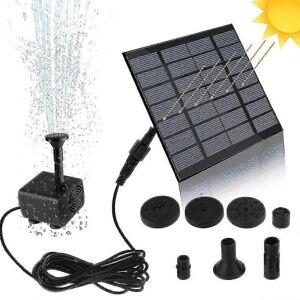 Unbranded (As show, One size) 1.5 W Solar Fountain, Upgraded Solar Pond Pump, Water Pump,6 Unbranded (As show, One size) 1.5 W Solar Fountain, Upgraded Solar Pond Pump, Water Pump,6