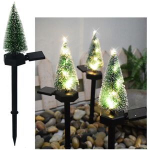 Unbranded Solar Christmas Tree LED Stake Lights (6 LEDs) - Waterproof, Color-Changing, Eas Unbranded Solar Christmas Tree LED Stake Lights (6 LEDs) - Waterproof, Color-Changing, Eas