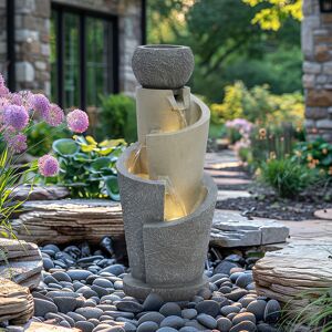 CHARLES BENTLEY 3 Tier, Water Feature, UV Resistant, Weather Resistant, Mains Po CHARLES BENTLEY 3 Tier, Water Feature, UV Resistant, Weather Resistant, Mains Po