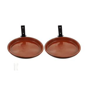 Torribaly Wall Mounted Bird Feeder Farm Hanging Bath Container Deck Bowl Platform Torribaly Wall Mounted Bird Feeder Farm Hanging Bath Container Deck Bowl Platform