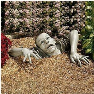 MDSRJONE Zombie Garden Statue Polyresin Sculpture Decor Halloween Yard Patio Home Outdoor MDSRJONE Zombie Garden Statue Polyresin Sculpture Decor Halloween Yard Patio Home Outdoor