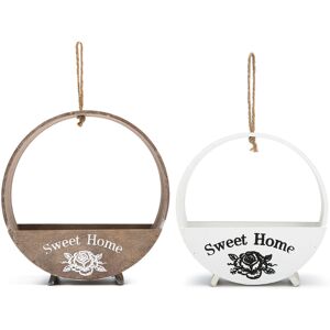 GreenZech (4) 20/25cm Flower Pot House Garden Plant Holder Hanger Wall Hanging Rope Basket GreenZech (4) 20/25cm Flower Pot House Garden Plant Holder Hanger Wall Hanging Rope Basket