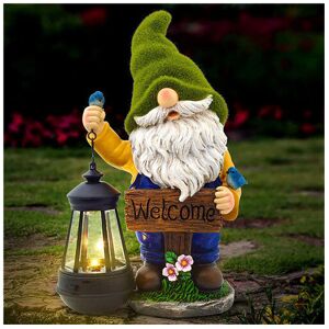 winwin Solar Garden Ornaments Gnome Statue Outdoor Lawn Decor Gifts winwin Solar Garden Ornaments Gnome Statue Outdoor Lawn Decor Gifts