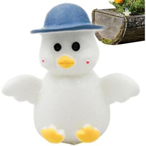 Unbranded (Happy Duck) Miniature Ducks,Resin Fairy Garden Ducks - Animal Figures, Potted O Unbranded (Happy Duck) Miniature Ducks,Resin Fairy Garden Ducks - Animal Figures, Potted O