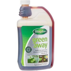 Blagdon Green Away Pond Water Treatment, Clears Green Water and Suspended Algae Blagdon Green Away Pond Water Treatment, Clears Green Water and Suspended Algae