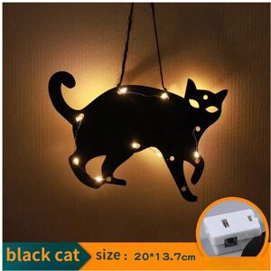 Gaatpot (F) 10LED Halloween Hanging Castle Witch Ghost Spider Web Luminous Charm Hallowe Gaatpot (F) 10LED Halloween Hanging Castle Witch Ghost Spider Web Luminous Charm Hallowe