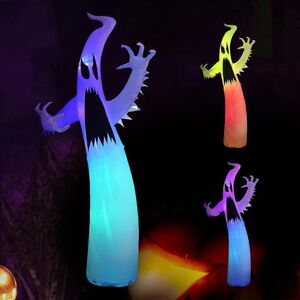 Unbranded (As show, One size) 1PCS 11.8 FT Halloween Inflatable Outdoor Glowing Ghost, Blo Unbranded (As show, One size) 1PCS 11.8 FT Halloween Inflatable Outdoor Glowing Ghost, Blo