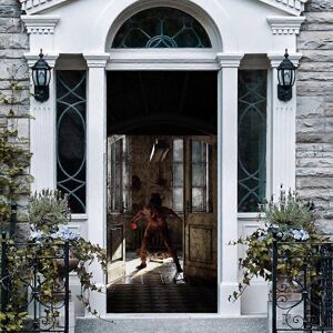 Unbranded (As show, One size) Halloween 3D horror ghost Door Stickers, 30 x 79 Inches Scar Unbranded (As show, One size) Halloween 3D horror ghost Door Stickers, 30 x 79 Inches Scar