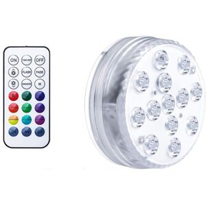 χωρίς σήμα 13-LED RGB Submersible Pond Light with Magnet & Suction Cup, IP68 Waterproof, Re χωρίς σήμα 13-LED RGB Submersible Pond Light with Magnet & Suction Cup, IP68 Waterproof, Re