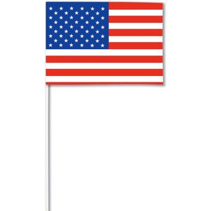 Rubies USA paper flag 14 x 21 cm Rubies USA paper flag 14 x 21 cm