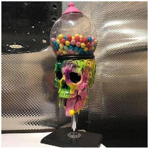 Unbranded Bubble Gum Machine Colorful Skull Candy Dispenser Desktop Halloween Ornament Unbranded Bubble Gum Machine Colorful Skull Candy Dispenser Desktop Halloween Ornament