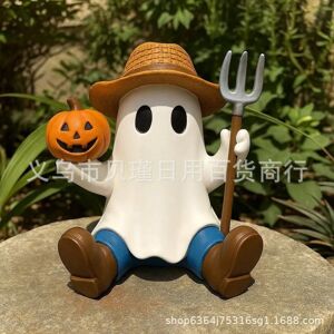 Gaatpot (Type A) Halloween Characters Ghost Statue Decoration Gaatpot (Type A) Halloween Characters Ghost Statue Decoration