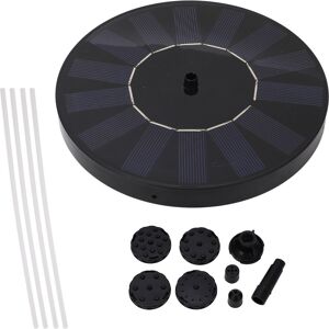 Unbranded 7V 1.5W Solar Fountain Pump with 6 Nozzles Water Unbranded 7V 1.5W Solar Fountain Pump with 6 Nozzles Water