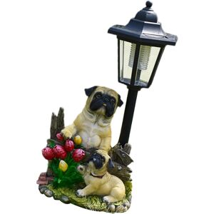Unbranded Patio Dog Figurine Solar Powered Light for Front Door or Window Unbranded Patio Dog Figurine Solar Powered Light for Front Door or Window