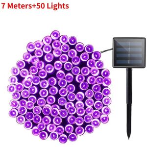 Unbranded (Purple, 700cm/275.59in) Christmas Led Garland Fairy Light Outdoor Solar Powered Unbranded (Purple, 700cm/275.59in) Christmas Led Garland Fairy Light Outdoor Solar Powered