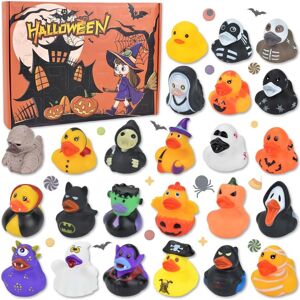 Unbranded 2025 Halloween Advent Calendar 24 - Day Horror Rubber Duck Surprises Trick - or Unbranded 2025 Halloween Advent Calendar 24 - Day Horror Rubber Duck Surprises Trick - or