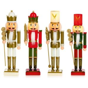 Premier - Lit Nutcracker - 4 Assorted - 25cm Premier - Lit Nutcracker - 4 Assorted - 25cm
