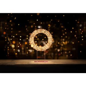 Premier - Gold Table Top Wreath 720 LEDs - 45cm Premier - Gold Table Top Wreath 720 LEDs - 45cm