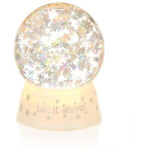 Premier - Snowflake Water Spinner Globe - 15cm Premier - Snowflake Water Spinner Globe - 15cm