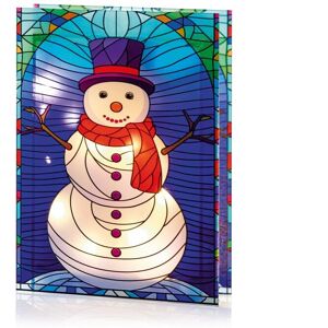 Premier - Battery Operated Lit Snowman 50ww LED - 21x28 Premier - Battery Operated Lit Snowman 50ww LED - 21x28